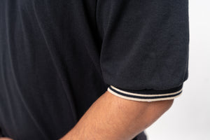 2-Tipped Classique Plain Polo Shirt