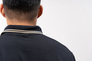 2-Tipped Classique Plain Polo Shirt