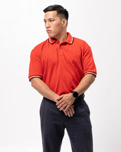 2-Tipped Classique Plain Polo Shirt