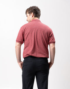 Acid Red Maroon Classique Plain Polo Shirt