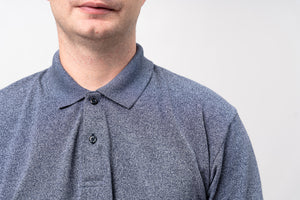 Acid Navy Blue Classique Plain Polo Shirt