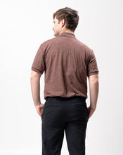 Load image into Gallery viewer, Acid Choco Brown Classique Plain Polo Shirt
