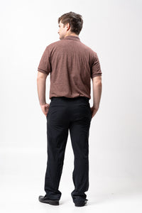 Acid Choco Brown Classique Plain Polo Shirt