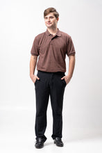 Load image into Gallery viewer, Acid Choco Brown Classique Plain Polo Shirt
