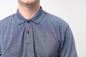 Acid Navy Blue Classique Plain Polo Shirt