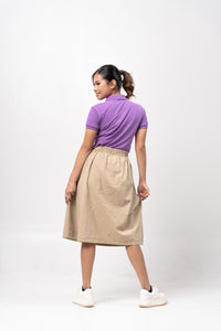 Lavender Classique Plain Women's Polo Shirt