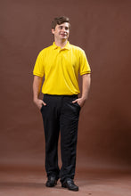 Load image into Gallery viewer, Lemon Yellow Classique Plain Polo Shirt
