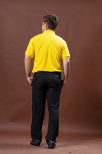 Lemon Yellow Classique Plain Polo Shirt