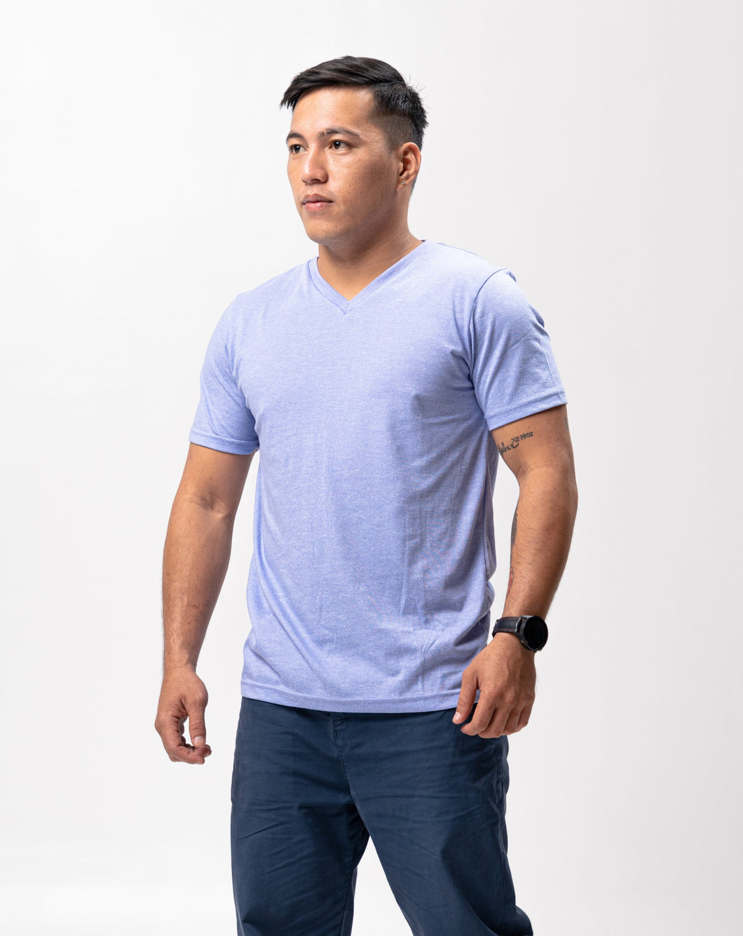 Easter Egg Sirotex Cotton Blue Plain Unisex T-Shirt