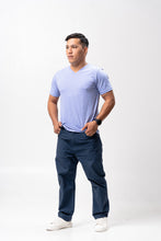 Load image into Gallery viewer, Easter Egg Sirotex Cotton Blue Plain Unisex T-Shirt
