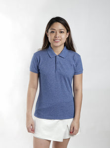 Acid Royal Blue Classique Plain Women's Polo Shirt