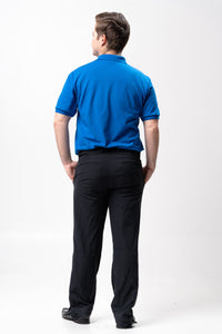 Dark Sky Blue Classique Plain Polo Shirt