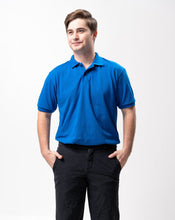 Load image into Gallery viewer, Dark Sky Blue Classique Plain Polo Shirt
