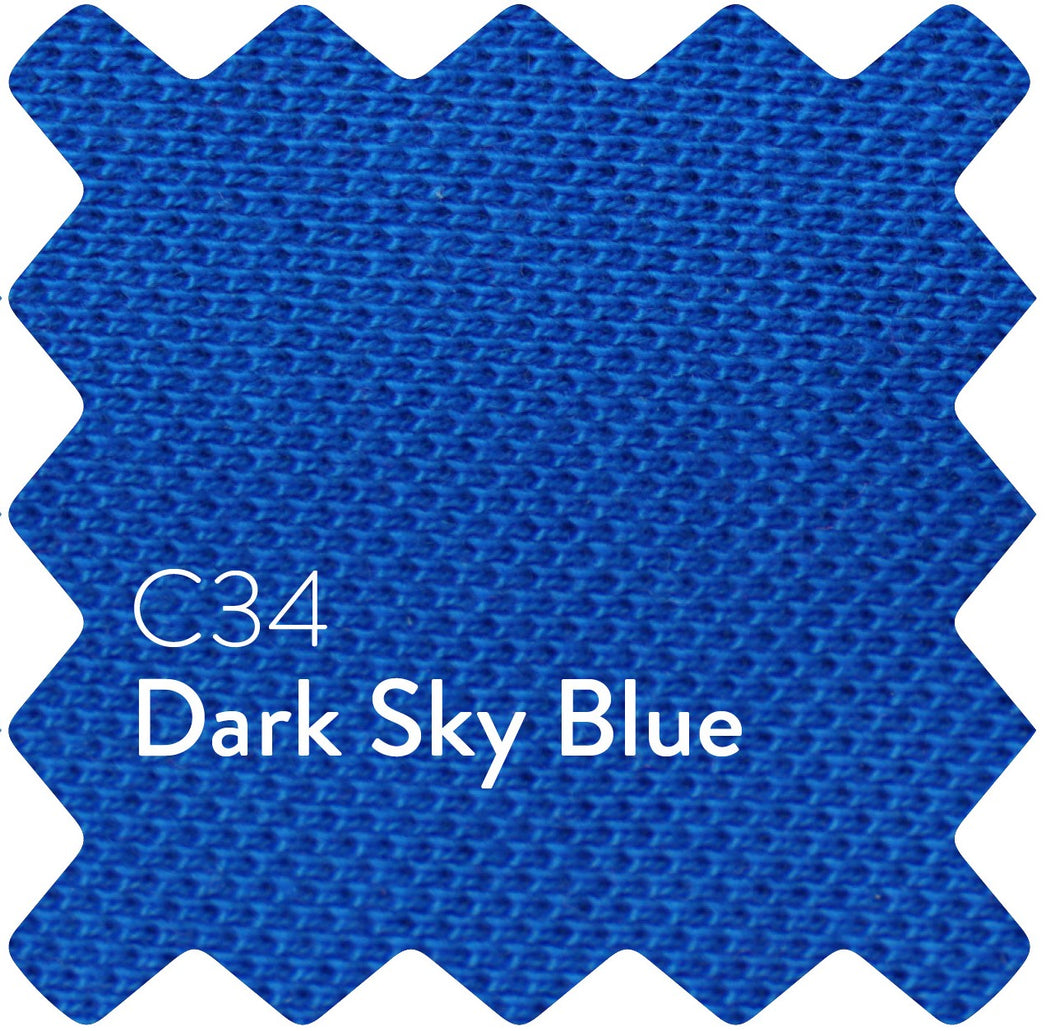 Dark Sky Blue Classique Plain Women's Polo Shirt