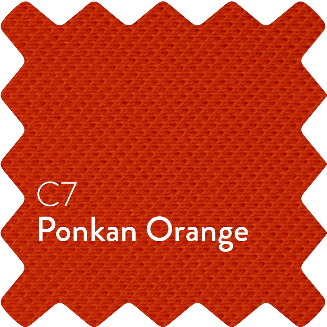Ponkan Orange Classique Plain Polo Shirt
