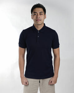 Navy Blue Classique Plain Polo Shirt