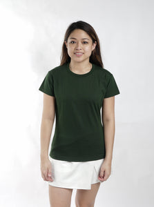 Moss Green Sun Plain Women's T-Shirt