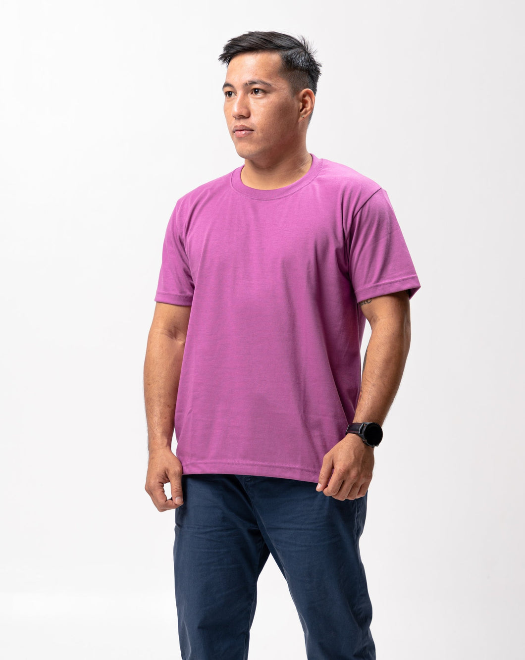 Dahlia Mauve Sun Plain T-Shirt