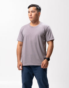 Frosted Gray Sun Plain T-Shirt