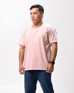 Muted Pink Sun Plain T-Shirt