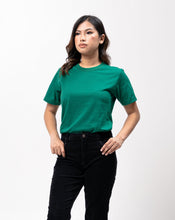 Load image into Gallery viewer, Emerald Green Sun Plain Women&#39;s T-Shirt
