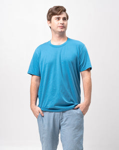 Aquamarine Sun Plain T-Shirt
