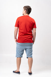 Red Sun Plain T-Shirt
