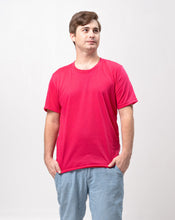 Load image into Gallery viewer, Fuchsia Pink Sun Plain T-Shirt
