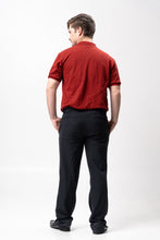 Load image into Gallery viewer, Sirotex Red / Black Classique Plain Polo Shirt
