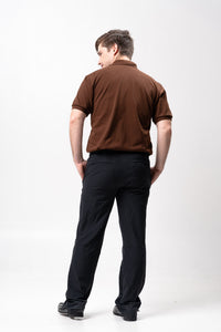 Choco Brown Classique Plain Polo Shirt