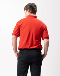 Red Classique Plain Polo Shirt