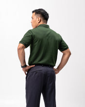 Load image into Gallery viewer, Moss Green Classique Plain Polo Shirt
