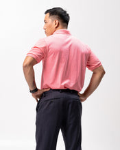 Load image into Gallery viewer, Peach Pink Classique Plain Polo Shirt
