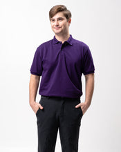 Load image into Gallery viewer, Purple Classique Plain Polo Shirt
