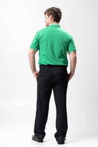 Energy Green Mini Stripes Classique Plain Polo Shirt