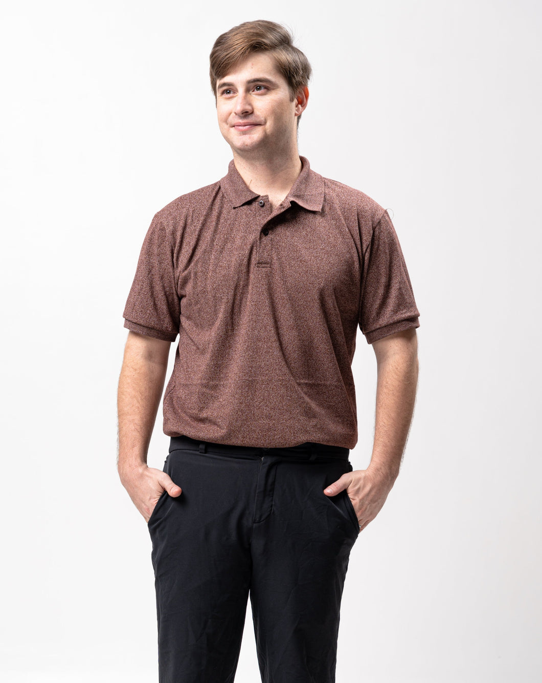 Acid Brown Classique Plain Polo Shirt